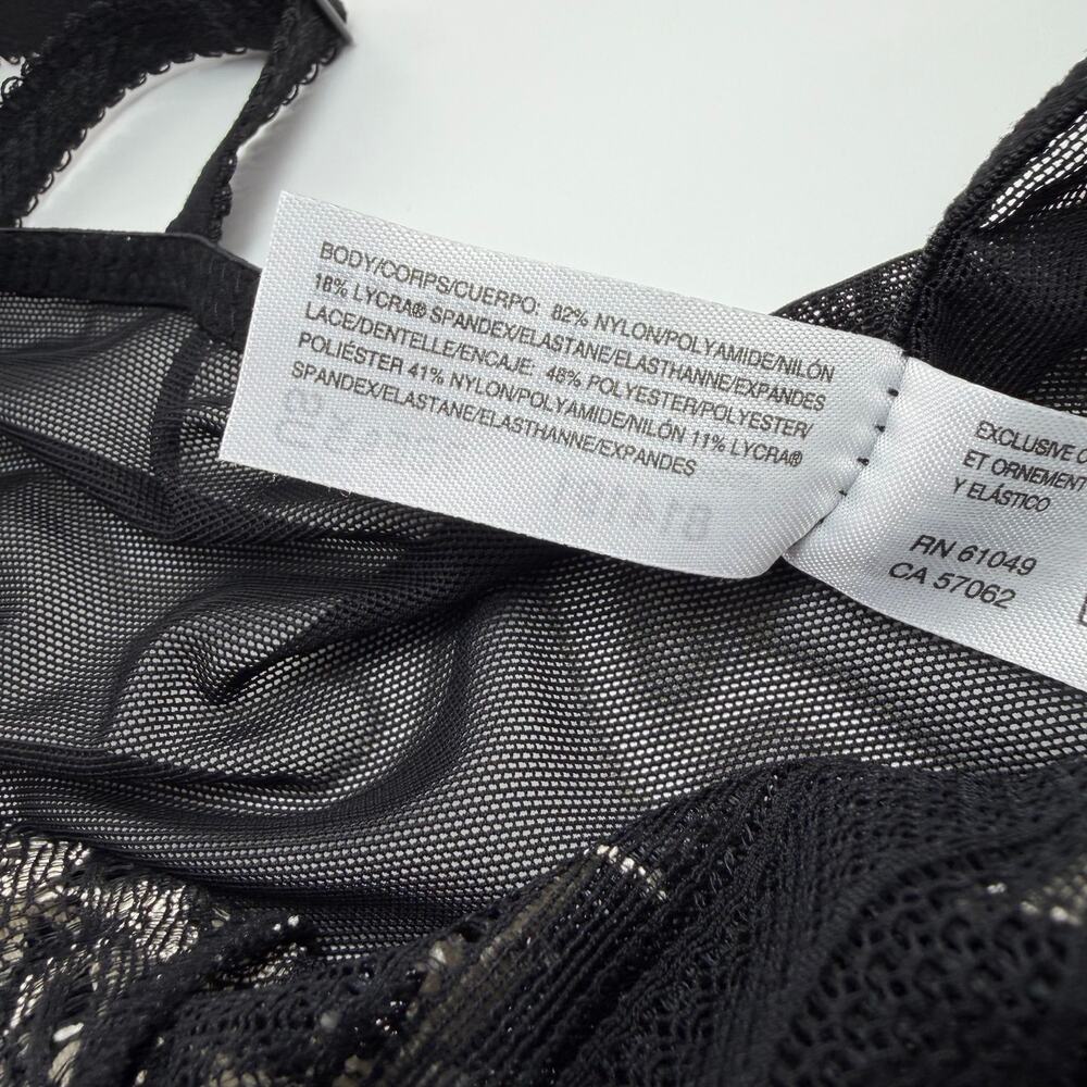 Wacoal Embrace Lace Chemise Black - Picture 4 of 8